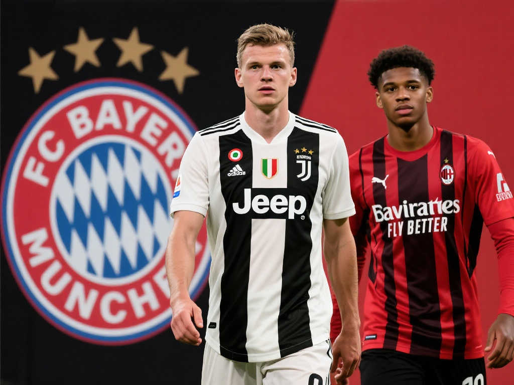 拜仁与勒沃库森争抢米兰后卫佳夫,转会费曝光 拜仁与勒沃库森争抢米兰后卫佳夫,转会费曝光